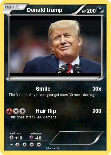 Pokemon Donald trump