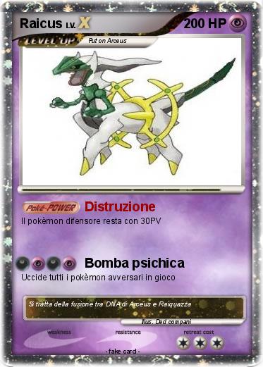 Pokemon Raicus