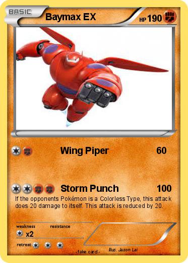 Pokemon Baymax EX