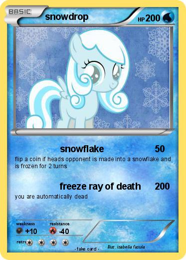 Pokemon snowdrop