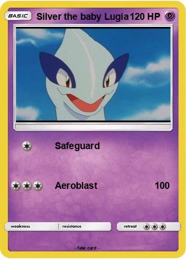 Pokemon Silver the baby Lugia