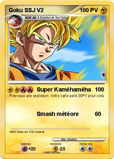 Pokemon Goku SSJ V2