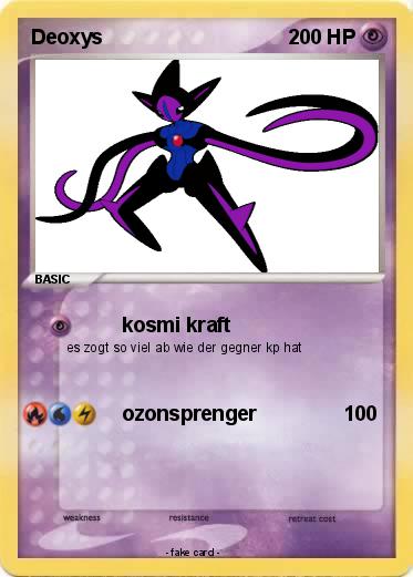 Pokemon Deoxys