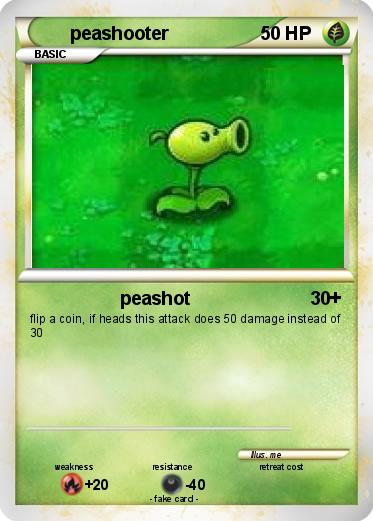 Pokemon peashooter