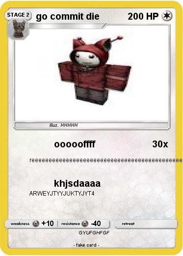 Pokemon go commit die