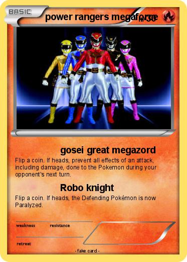 Pokemon power rangers megaforce