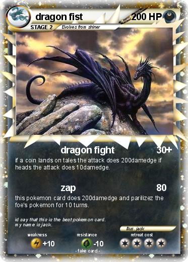 Pokemon dragon fist