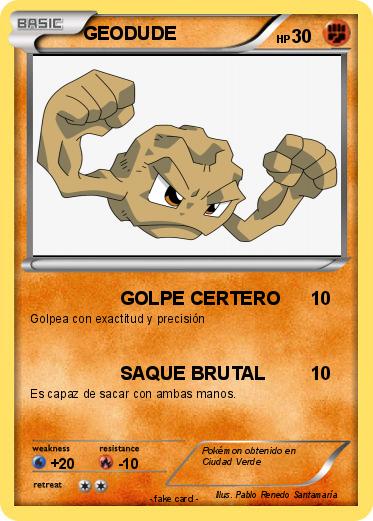 Pokemon GEODUDE
