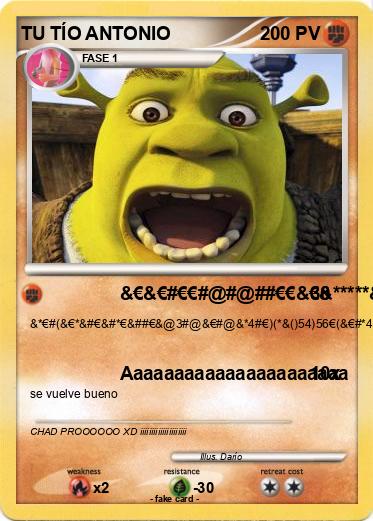 Pokemon TU TÍO ANTONIO