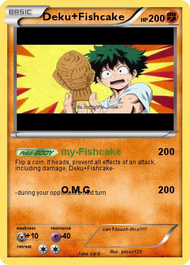 Pokemon Deku+Fishcake