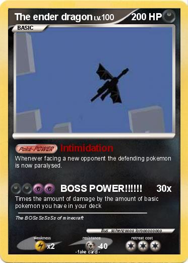 Pokemon The ender dragon