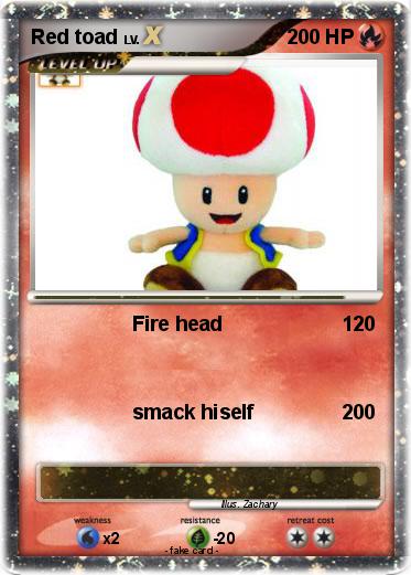 Pokemon Red toad