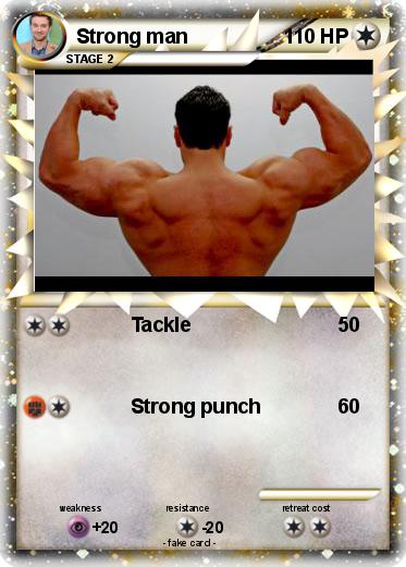Pokemon Strong man