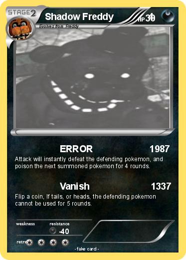 Pokemon Shadow Freddy              4