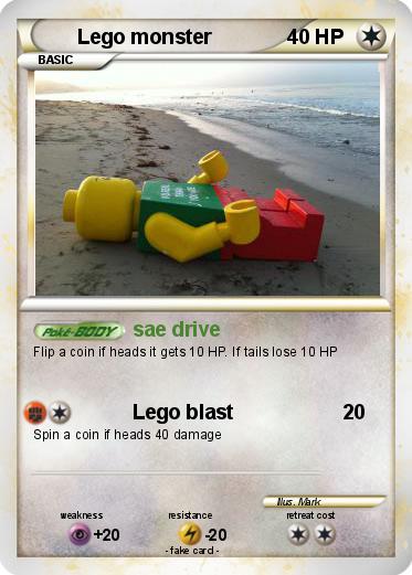 Pokemon Lego monster