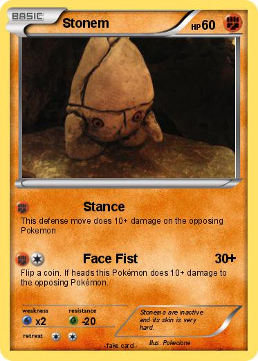 Pokemon Stonem