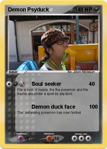 Pokemon Demon Psyduck