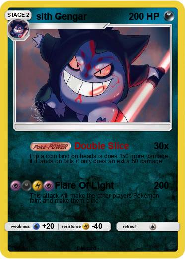 Pokemon sith Gengar