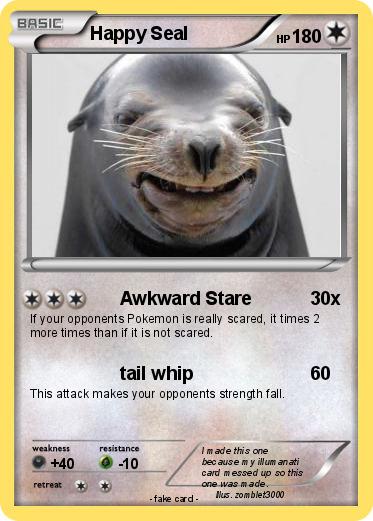 Pokemon Happy Seal