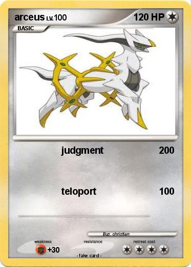 Pokemon arceus