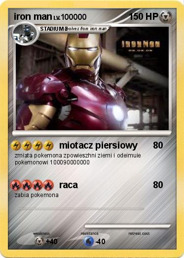 Pokemon iron man