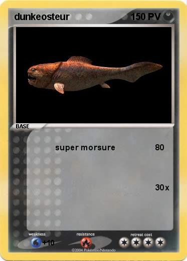 Pokemon dunkeosteur