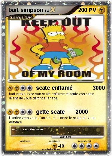 Pokemon bart simpson