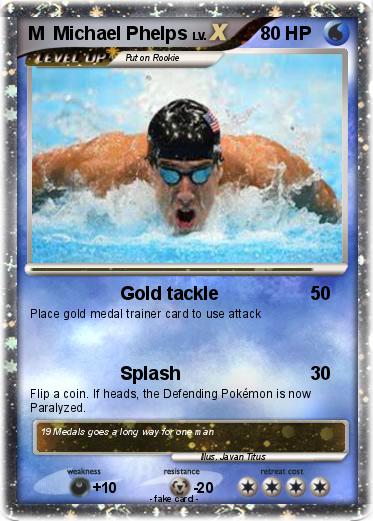 Pokemon M  Michael Phelps