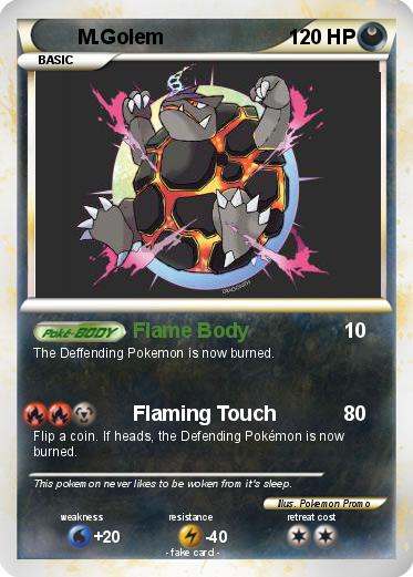 Pokemon M.Golem