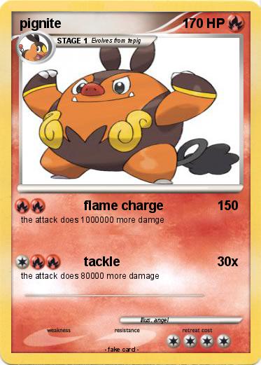 Pokemon pignite