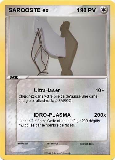 Pokemon SAROOSTE ex                  1