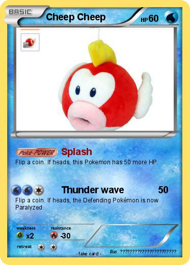 Pokemon Cheep Cheep