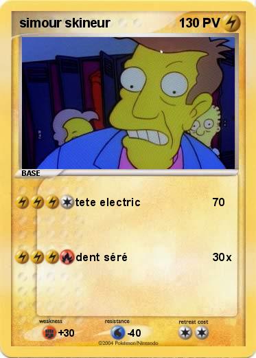 Pokemon simour skineur