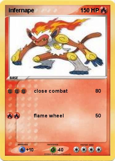 Pokemon infernape