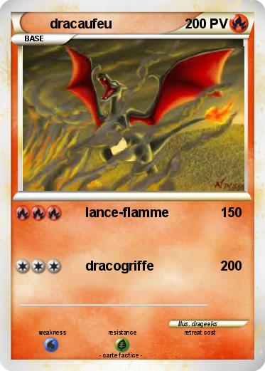 Pokemon dracaufeu