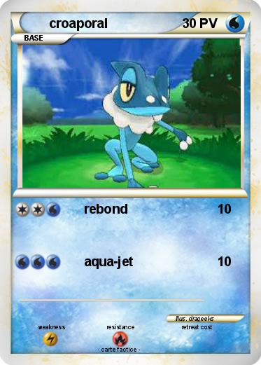 Pokemon croaporal