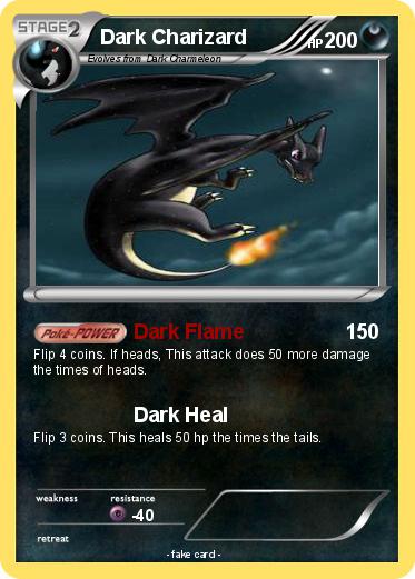 Pokemon Dark Charizard