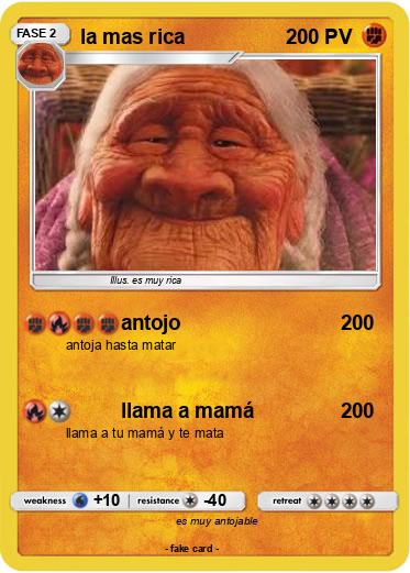 Pokemon la mas rica