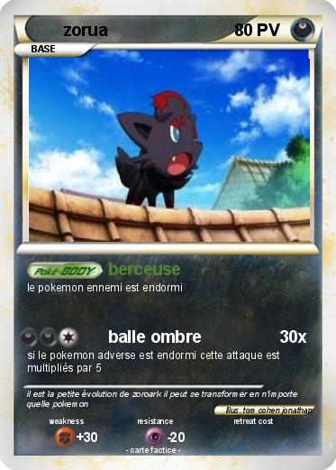 Pokemon zorua