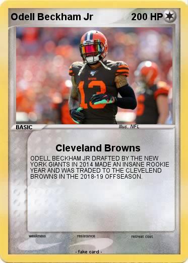 Pokemon Odell Beckham Jr