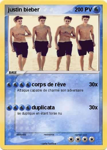 Pokemon justin bieber