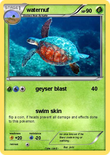 Pokemon waternuf