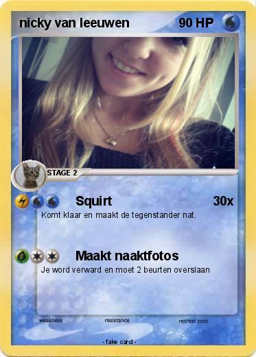 Pokemon nicky van leeuwen