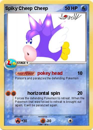 Pokemon Spiky Cheep Cheep