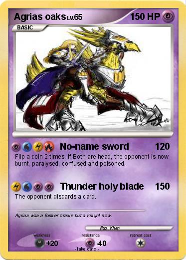 Pokemon Agrias oaks
