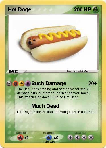 Pokemon Hot Doge