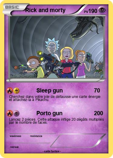 Pokemon Rick and morty