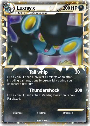Pokemon Luxray x