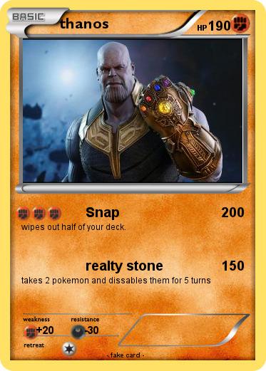 Pokemon thanos
