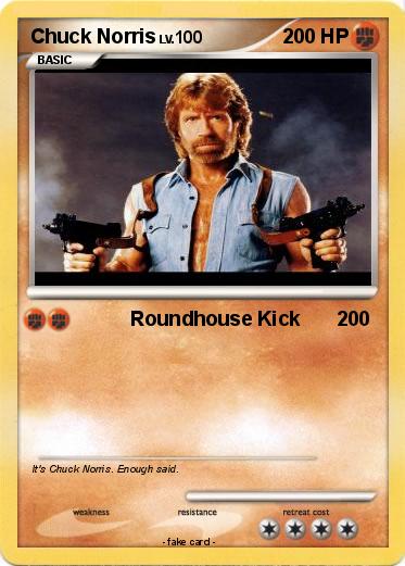 Pokemon Chuck Norris